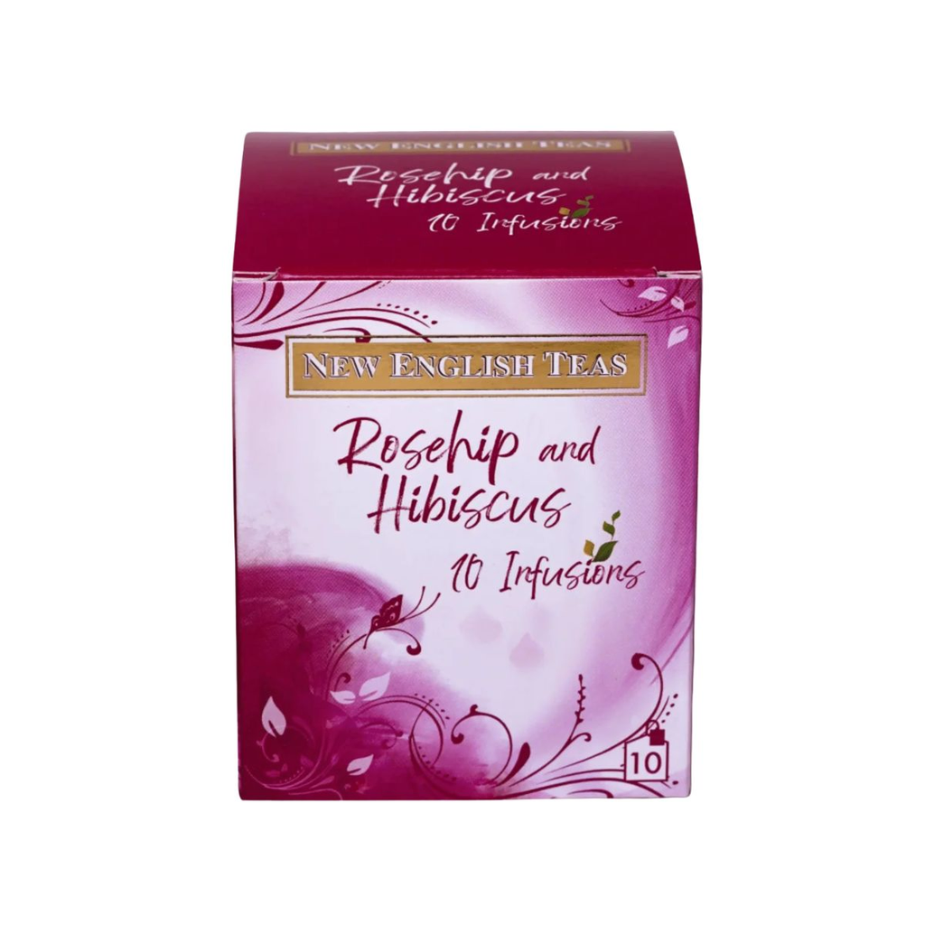 TE NEW ENGLISH ROSEHIP & HIBISCUS 10 SOBRES  