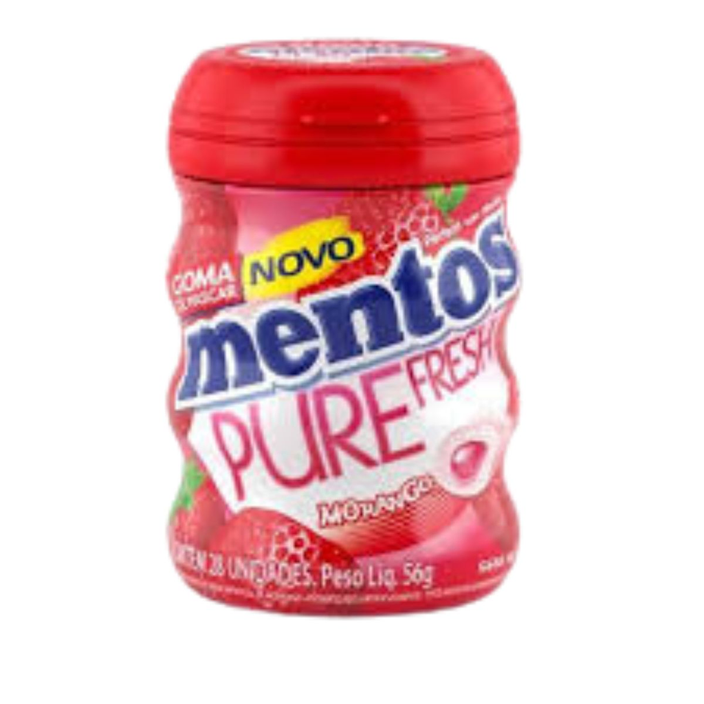 MENTOS GUM FRUTILLA SIN AZUCAR 56 GR - Imagen principal