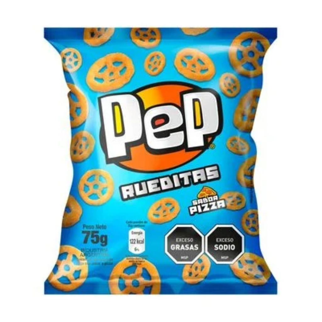 RUEDITAS PIZZA 75 GR - Imagen principal
