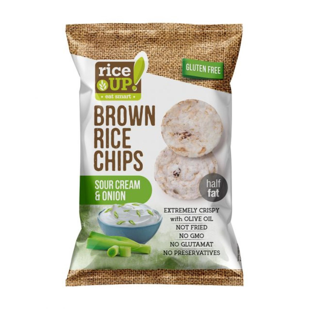 CHIPS RICE UP! CREMA Y CEBOLLA 120 GR - Imagen principal