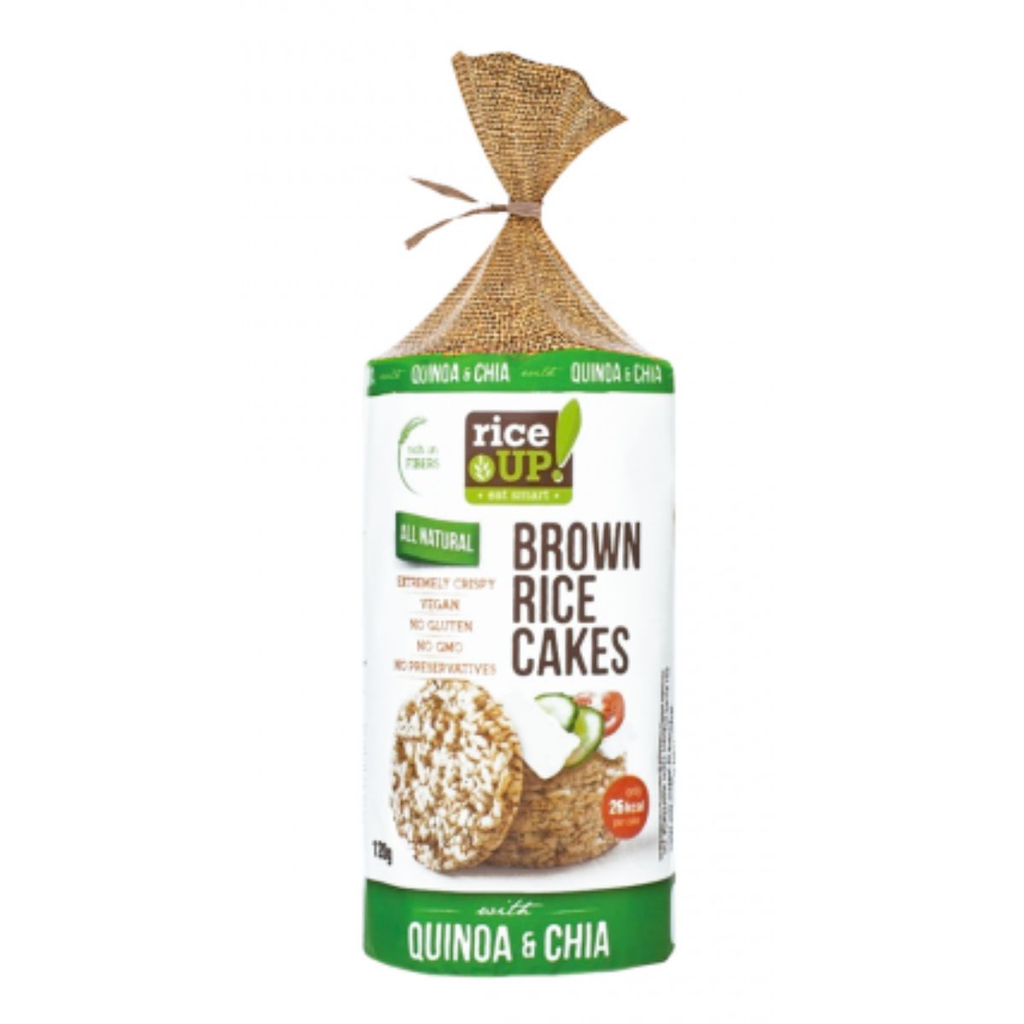 Galletas rice up! chia y quinoa 120 gr - Imagen principal