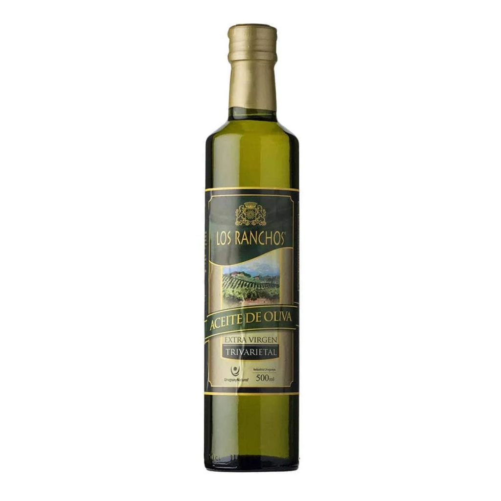 ACEITE DE OLIVA TRIVARIETAL LOS RANCHOS 500 ML - Imagen principal