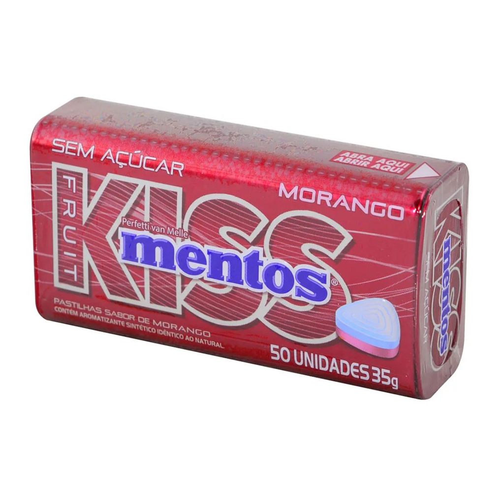 MENTOS KISS FRUTA 50 UNI 35 GR - Imagen principal