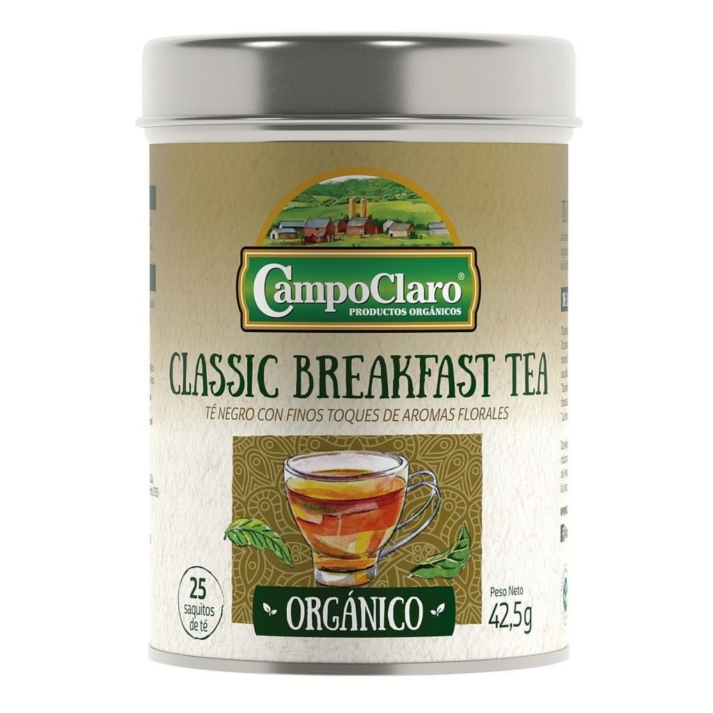 TE CLASSIC BREAKFAST ORGANICO CAMPOCLARO 42.5 GR - Imagen principal