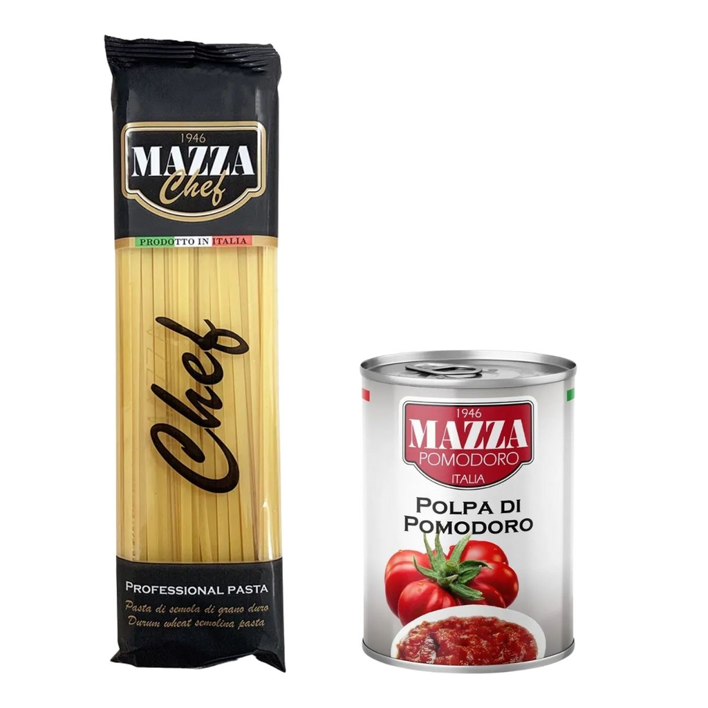 Spaghetti mazza 500 gr + salsa 400 gr