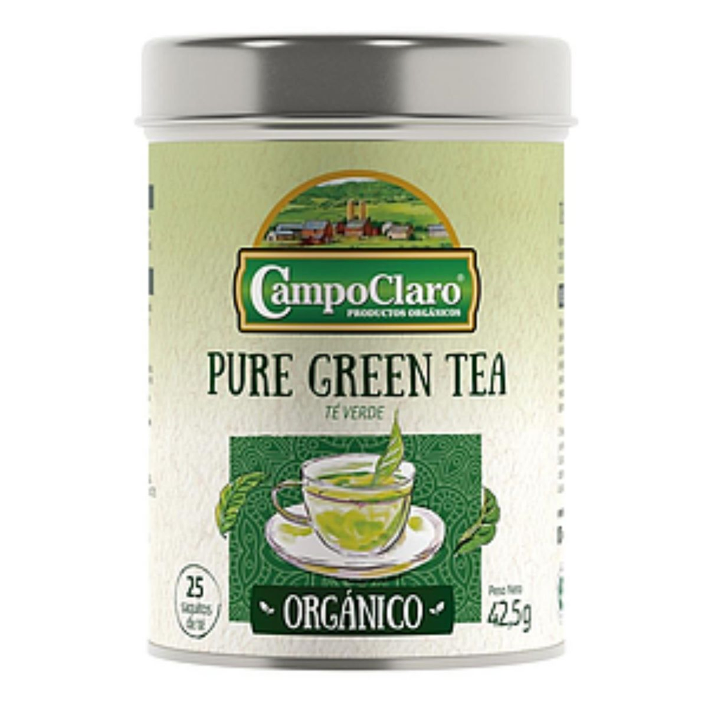 TE VERDE ORGANICO CAMPOCLARO 42.5 GR - Imagen principal