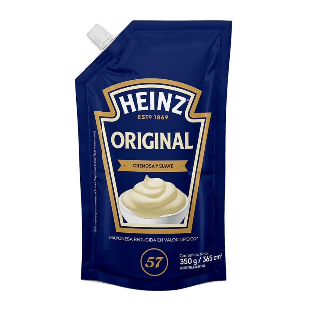 MAYONESA HEINZ 350 GR DOY PACK - Imagen principal