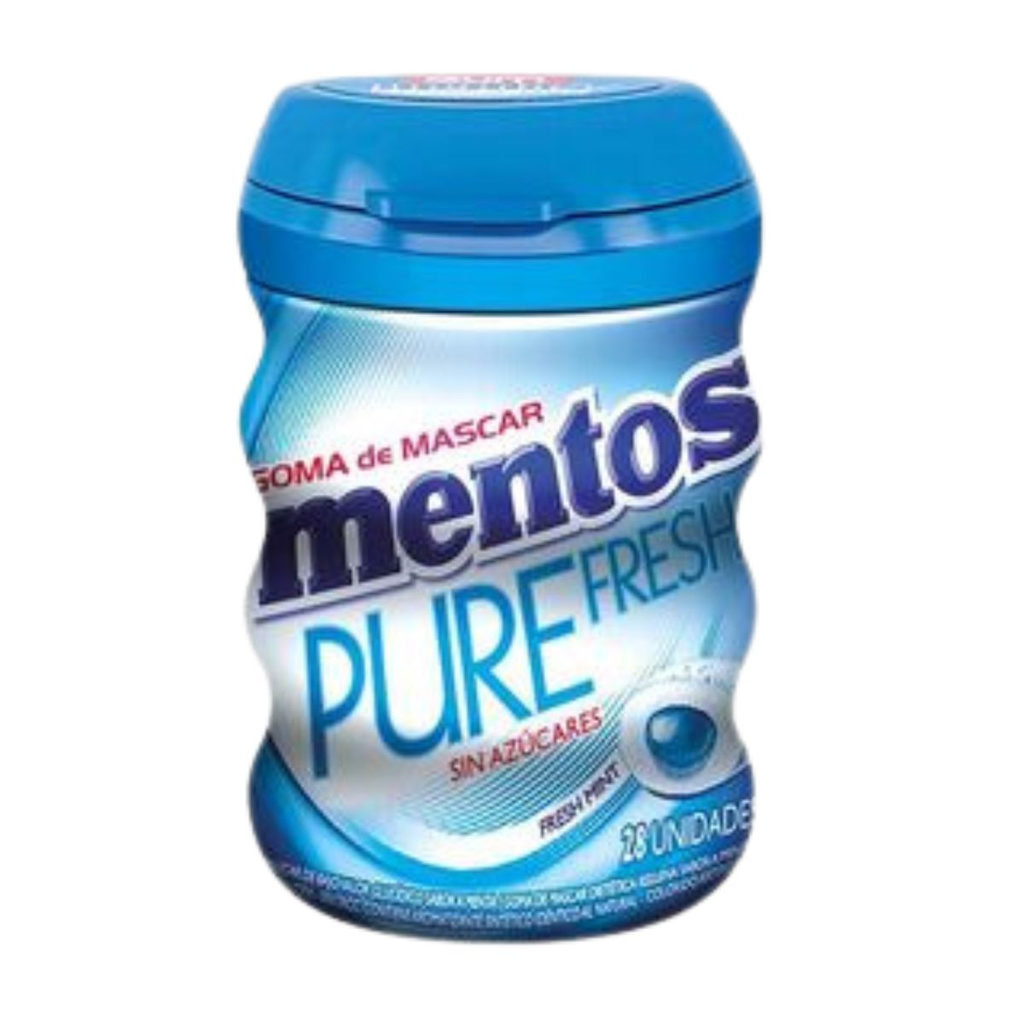 MENTOS GUM FRESH MINT SIN AZUCAR 28 UNI 56 GR - Imagen principal