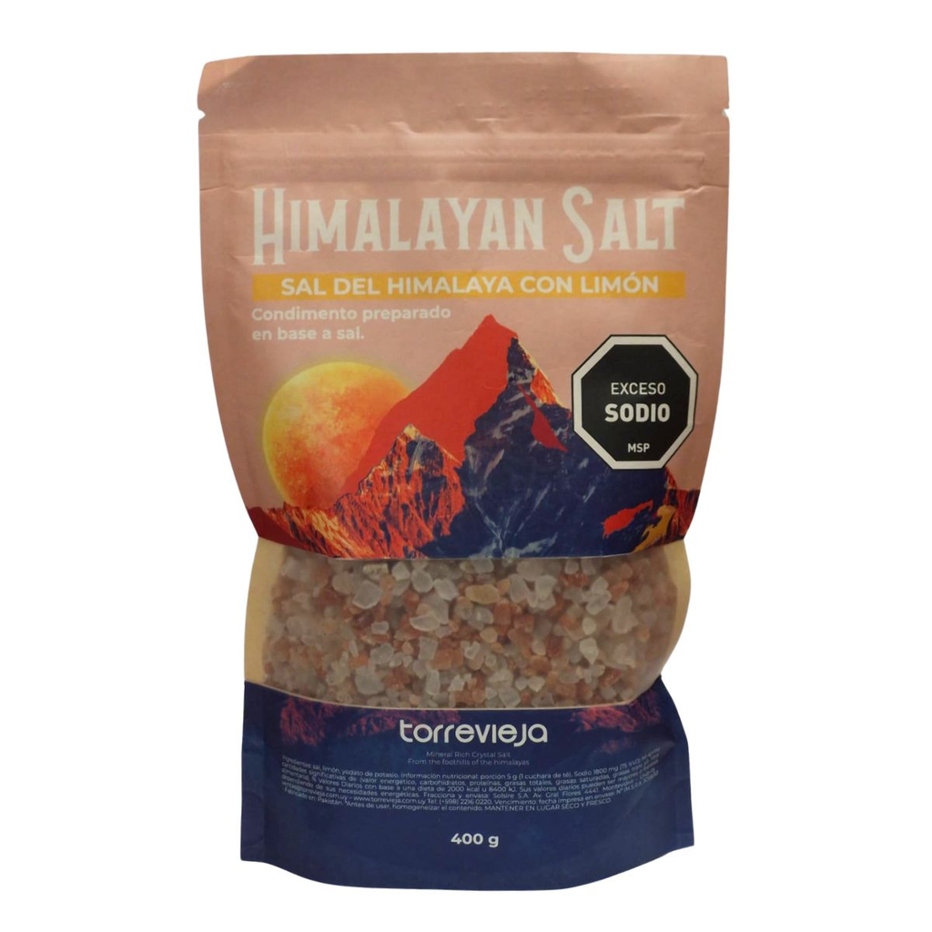 SAL DEL HIMALAYA CON LIMON 400 GR TORREVIEJA - Imagen principal
