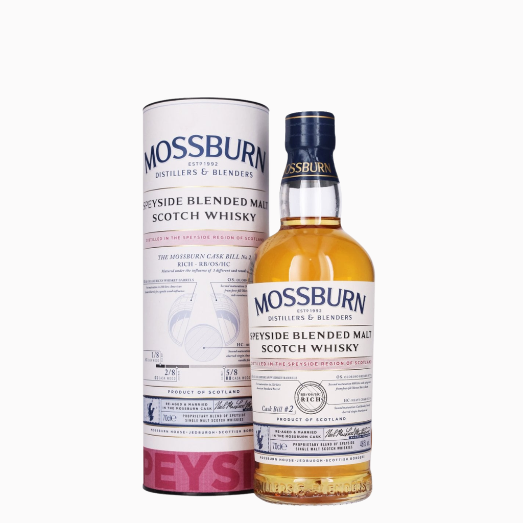 WHISKY MOSSBURN SPEYSIDE BLEND 700 ML - Imagen principal