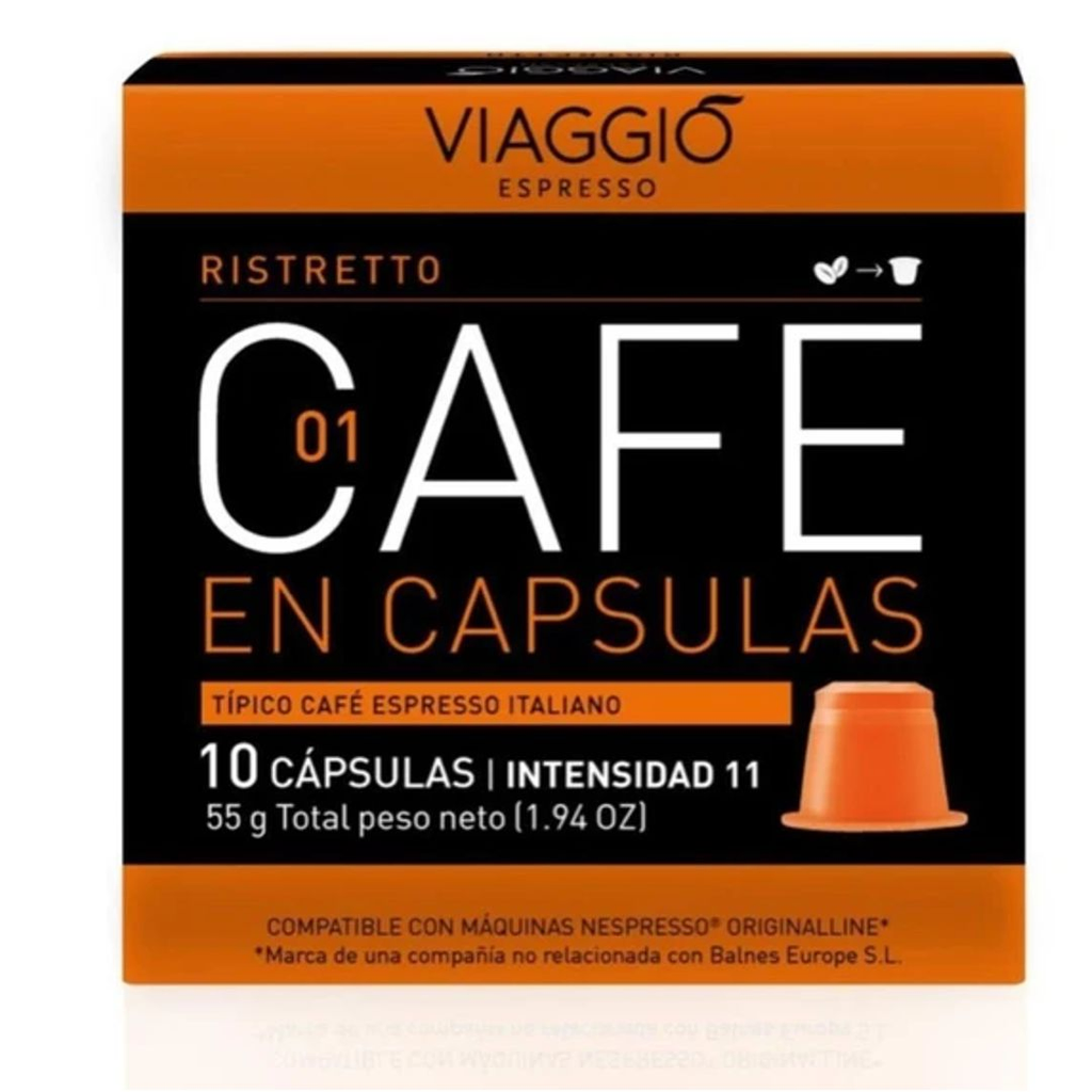 CAPSULAS VIAGGIO RISTRETTO 10 UNI - Imagen principal