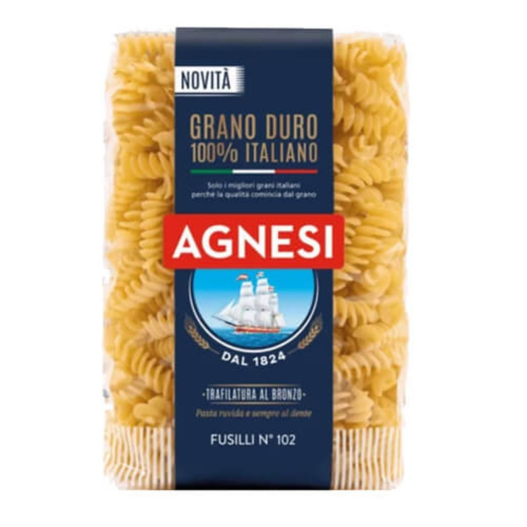 Pasta agnesi fusilli 78 bolsa