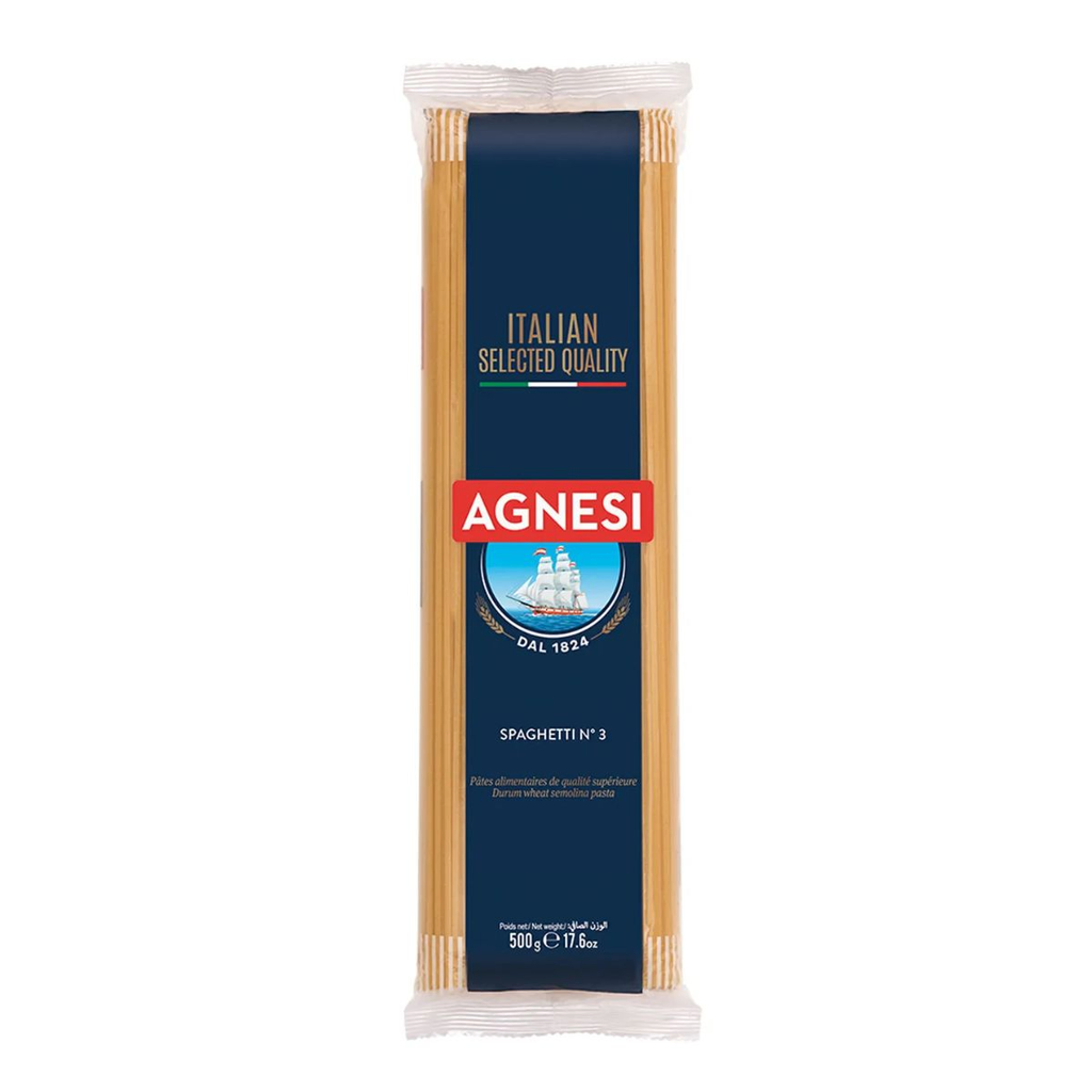 Pasta agnesi spaghetti n 3 bolsa