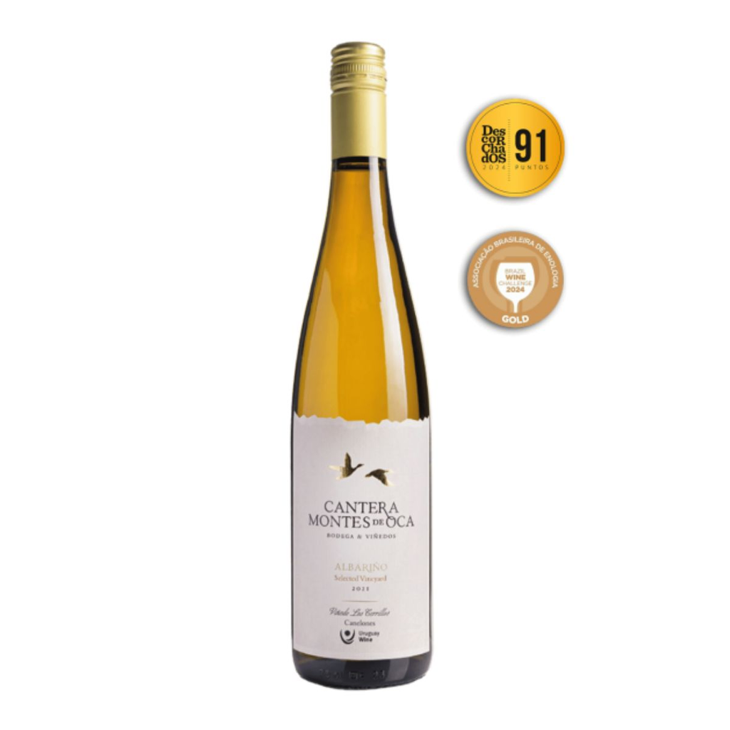 Vino cantera montes de oca albariño 750 ml - Imagen principal