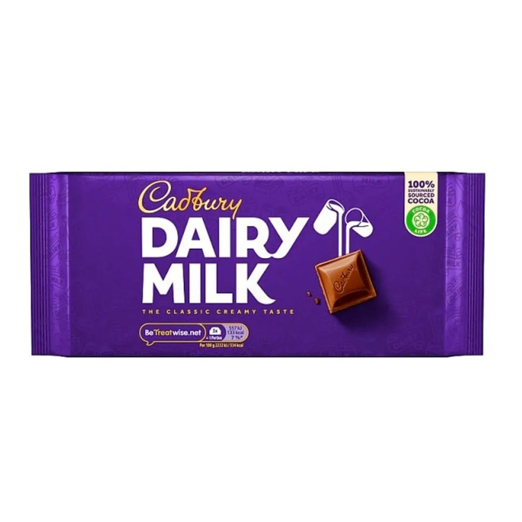 TABLETA CADBURY DAIRY MILK 180 GR - Imagen principal