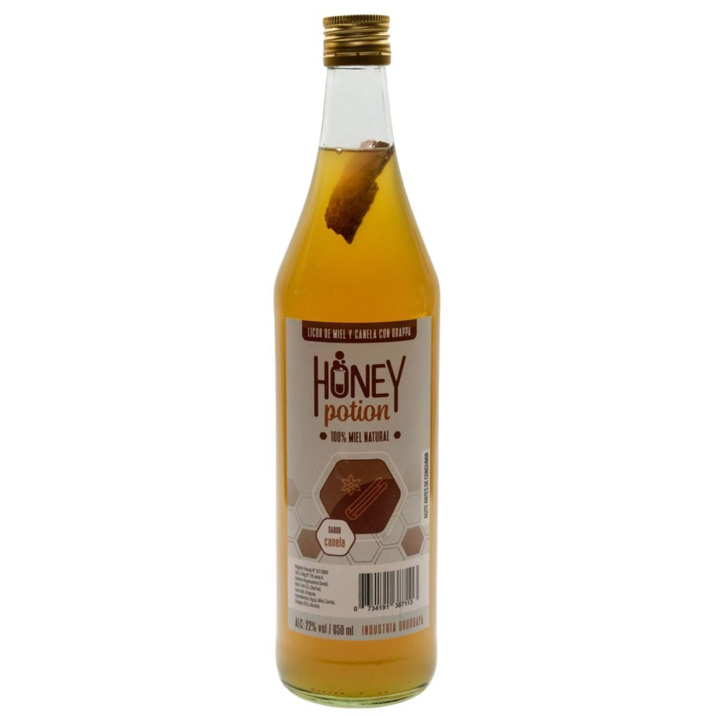GRAPPAMIEL HONEY CANELA 950 ML