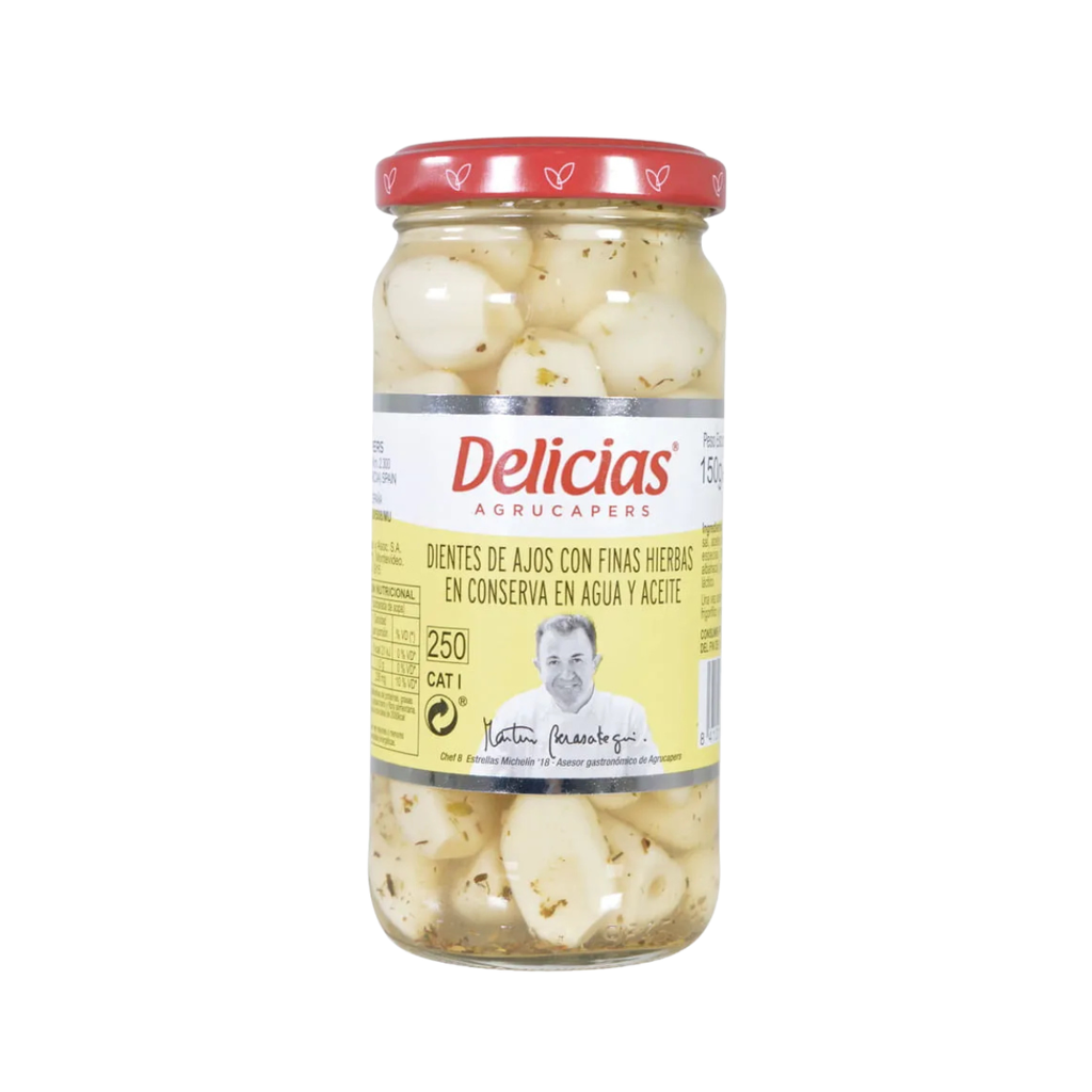 DIENTES DE AJO DELICIAS MARINADOS 245 GR - Imagen principal