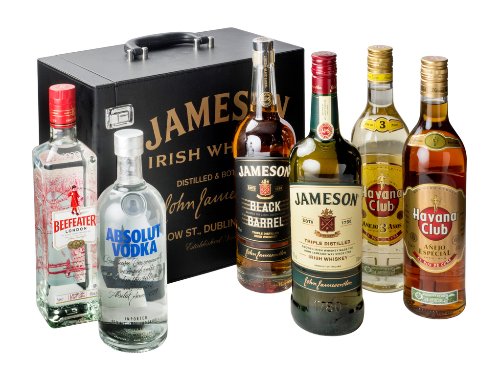 Maletin jameson + bebidas