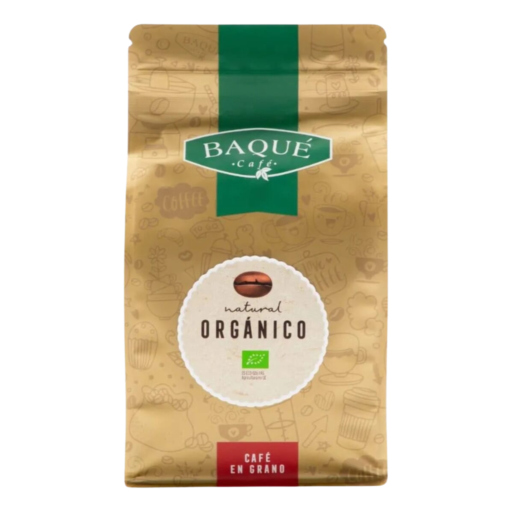 CAFE BAQUE EN GRANO ORGANICO NATURAL 400 GR - Imagen principal