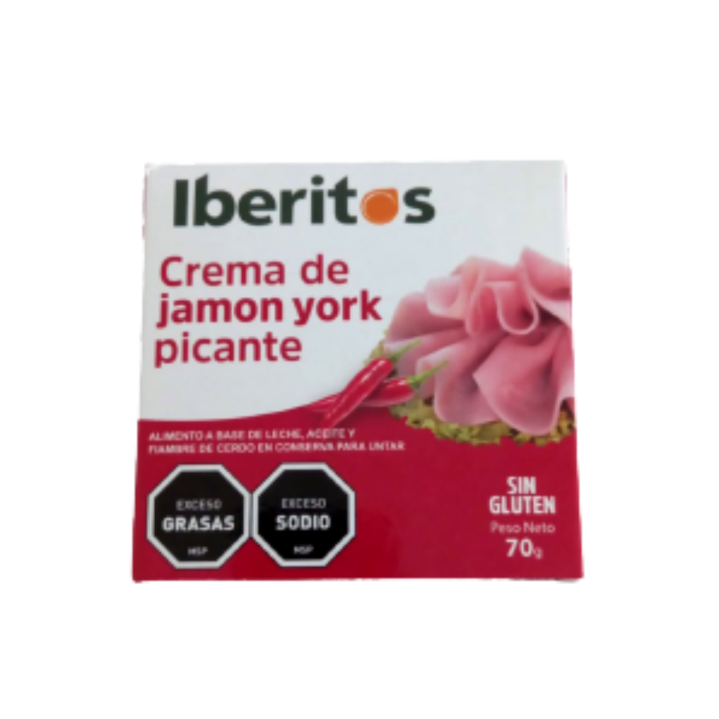 PATE DE JAMON PICANTE IBERITOS 70 GR - Imagen principal