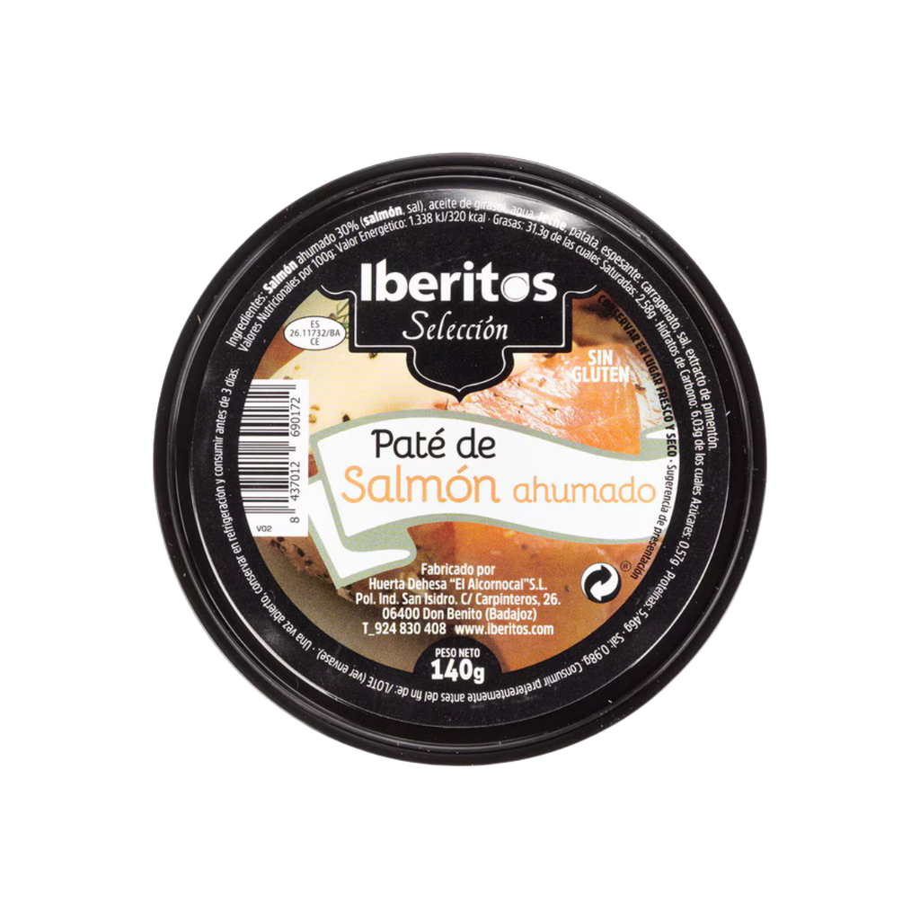 PATE DE SALMON IBERITOS 140 GR - Imagen principal