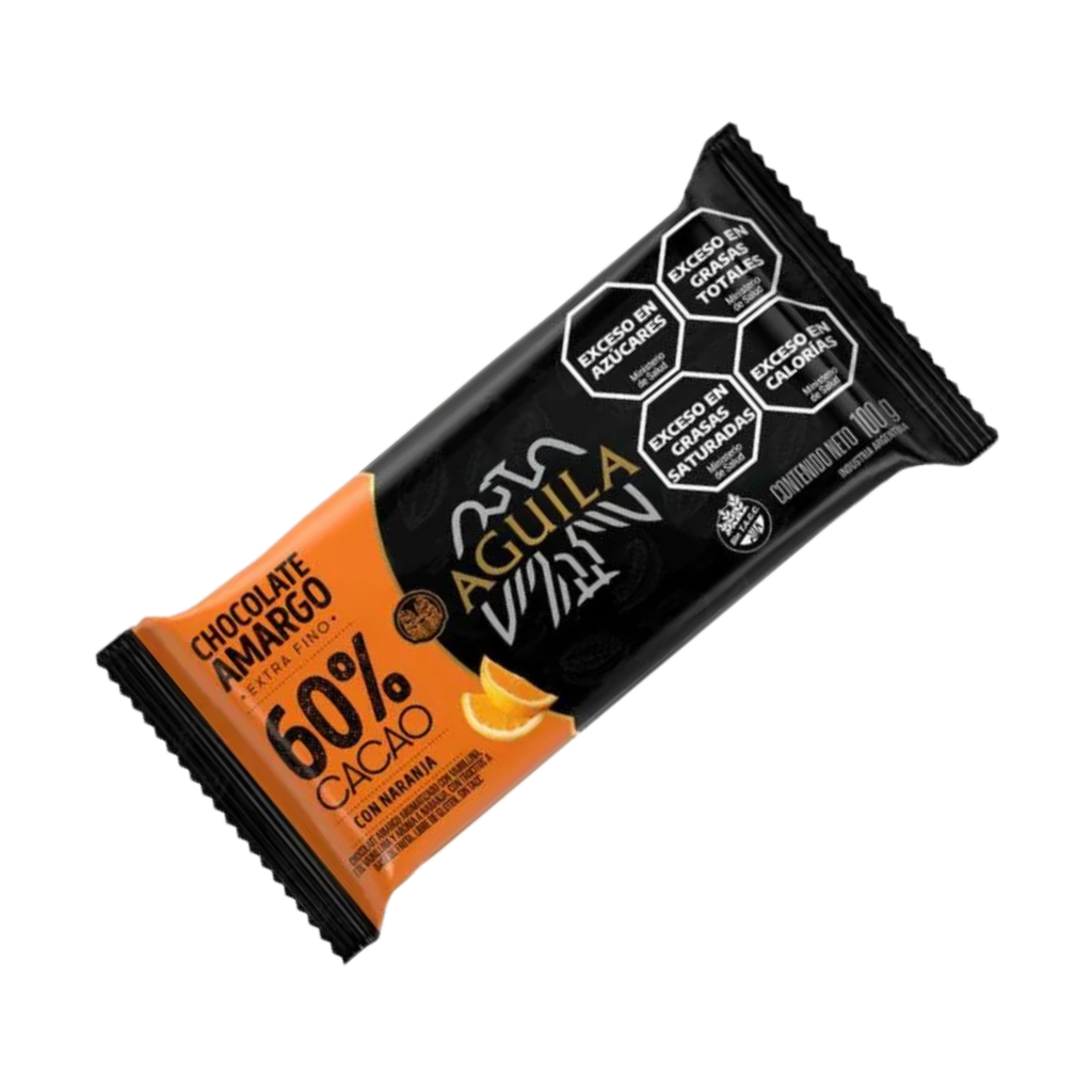 TABLETA AGUILA 60 % NARANJA 100 GR - Imagen principal
