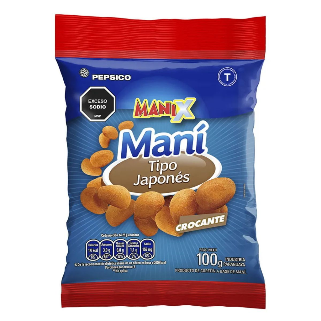 MANI JAPONES MANIX 100 GR - Imagen principal