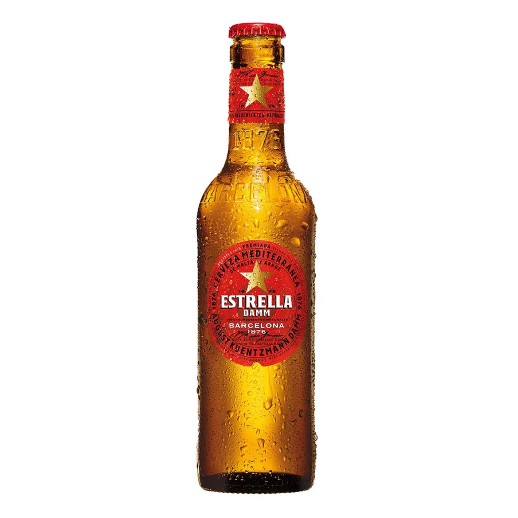 Cerveza estrella damm 330 bot