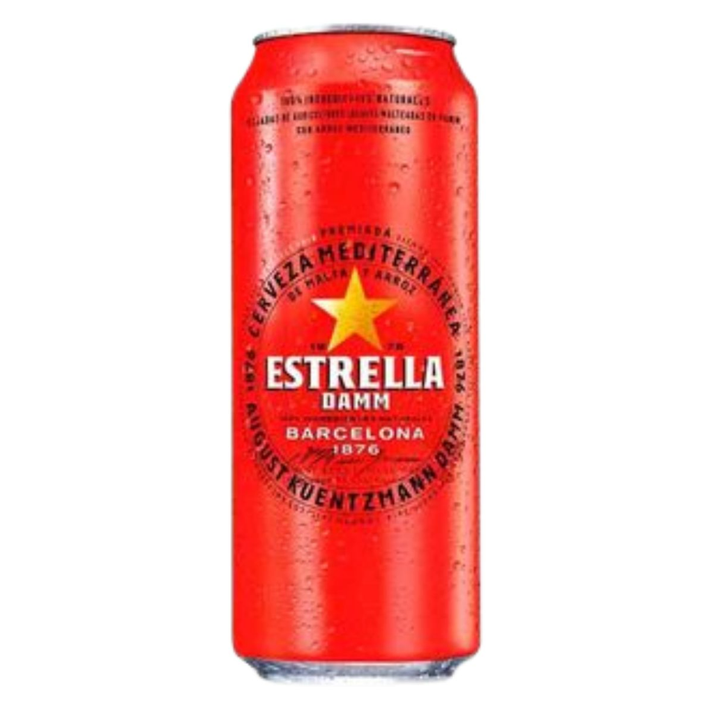 Cerveza estrella damm 500 ml lata