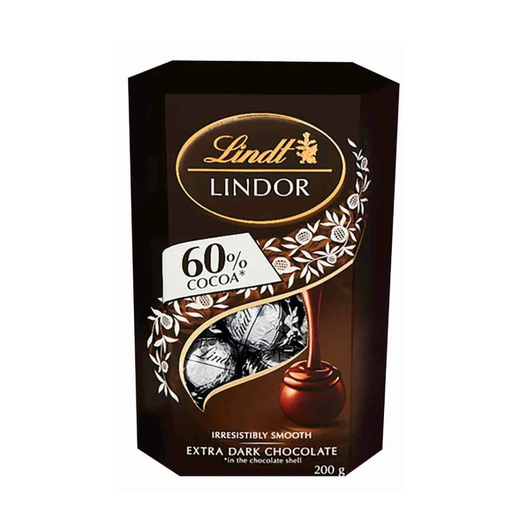 BOMBONERA LINDT LINDOR 60% CACAO 200 GR - Licorería Alvear