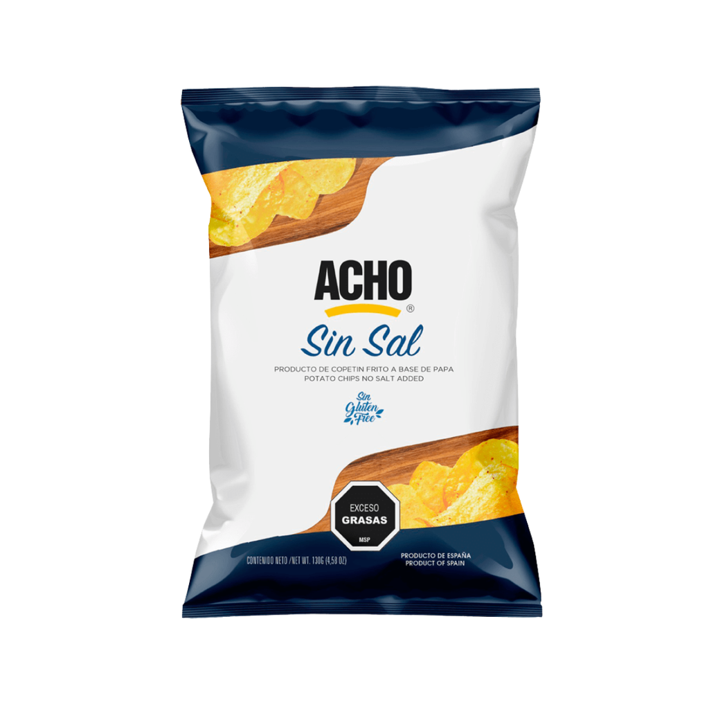 PAPAS ACHO SIN SAL AÑADIDA 130 GR - Imagen principal