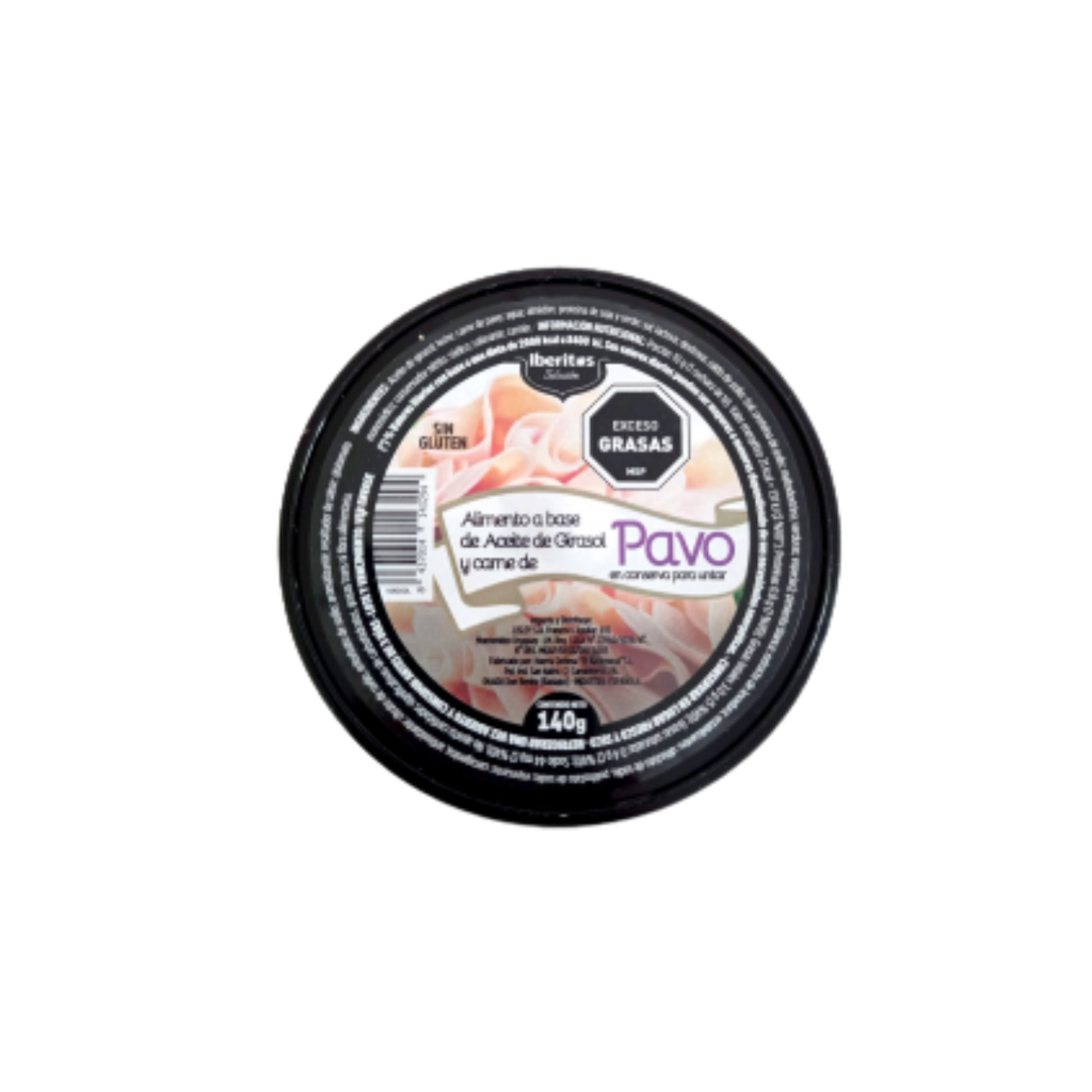 PATE DE PAVO IBERITOS 140 GR - Imagen principal