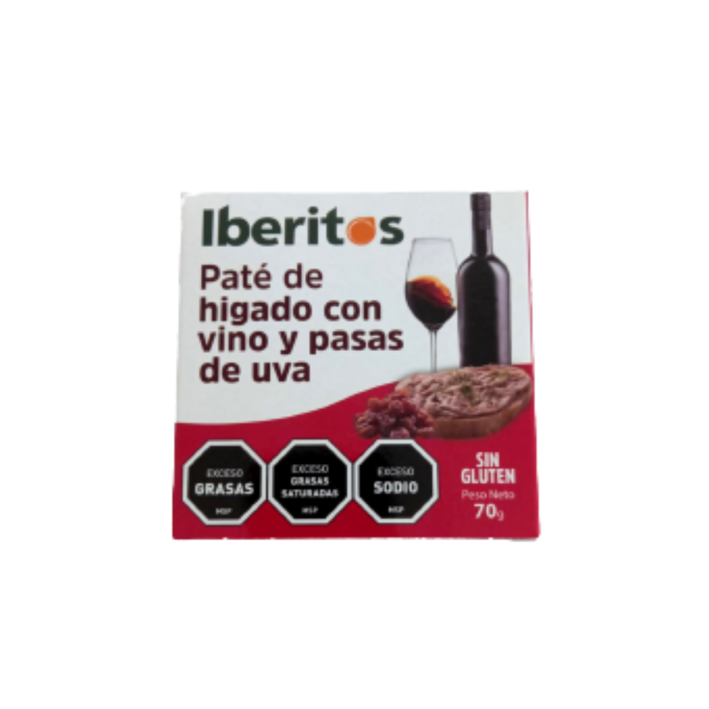 PATE IBERICO IBERITOS 70 GR - Imagen principal