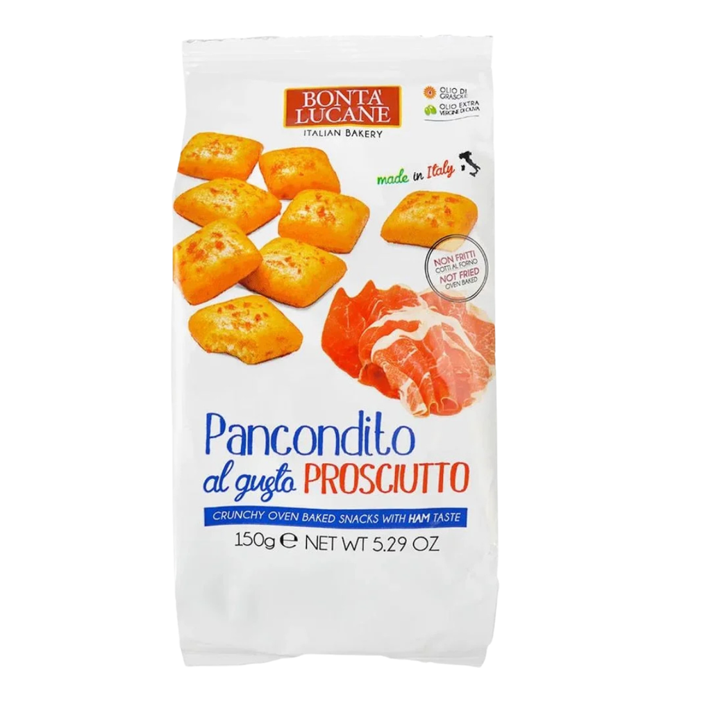 SNACK BONTA LUCANE PANCONDITO PROSCIUTTO 150 GR - Imagen principal