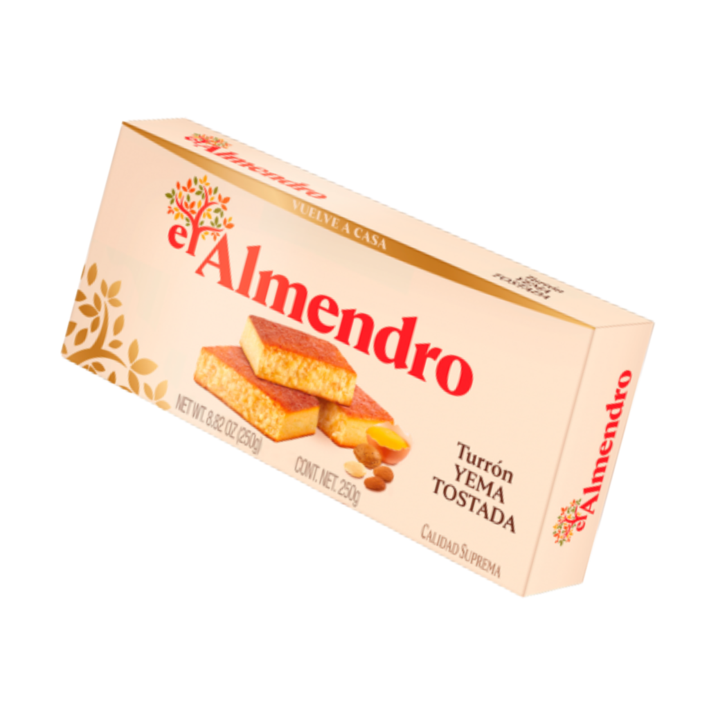 Turron el almendro yema tostada 200 gr