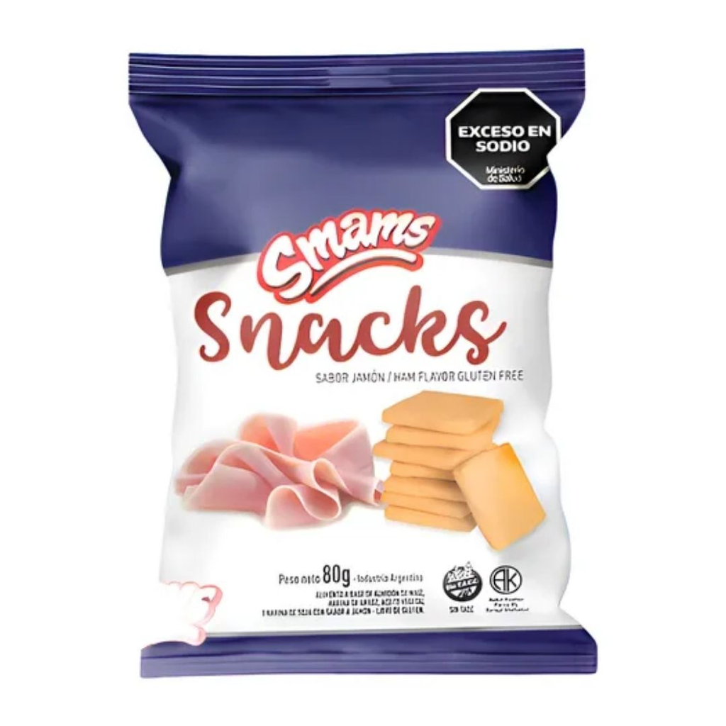 SNACK SMAMS JAMON 80 GR - Imagen principal