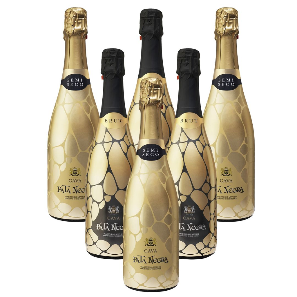 Cava pata negra brut o demi sec x 6