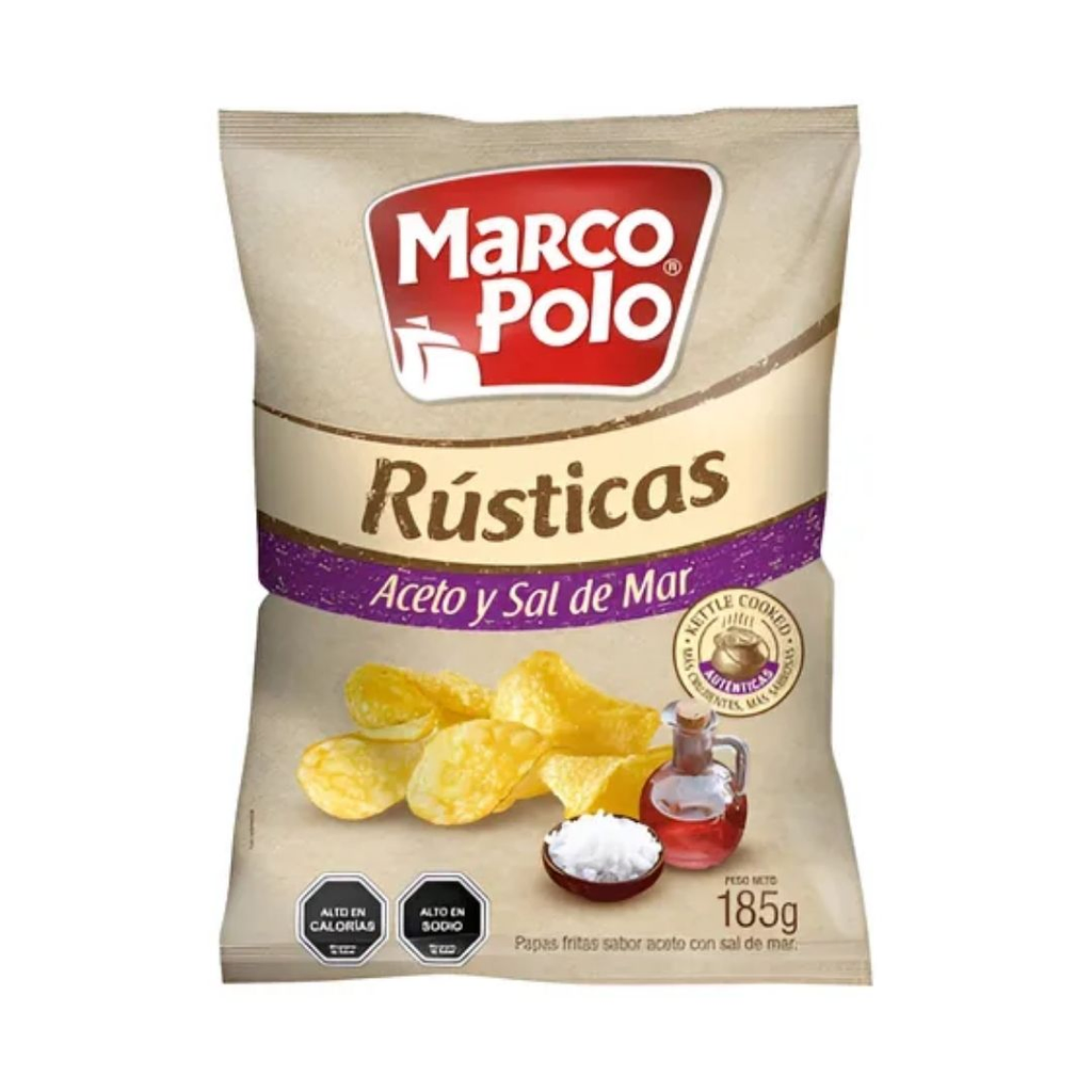 PAPAS MARCO POLO ACETO Y SAL DE MAR 115 GR - Imagen principal