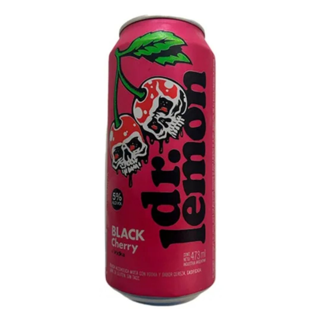 Dr lemon black cherry 473 ml