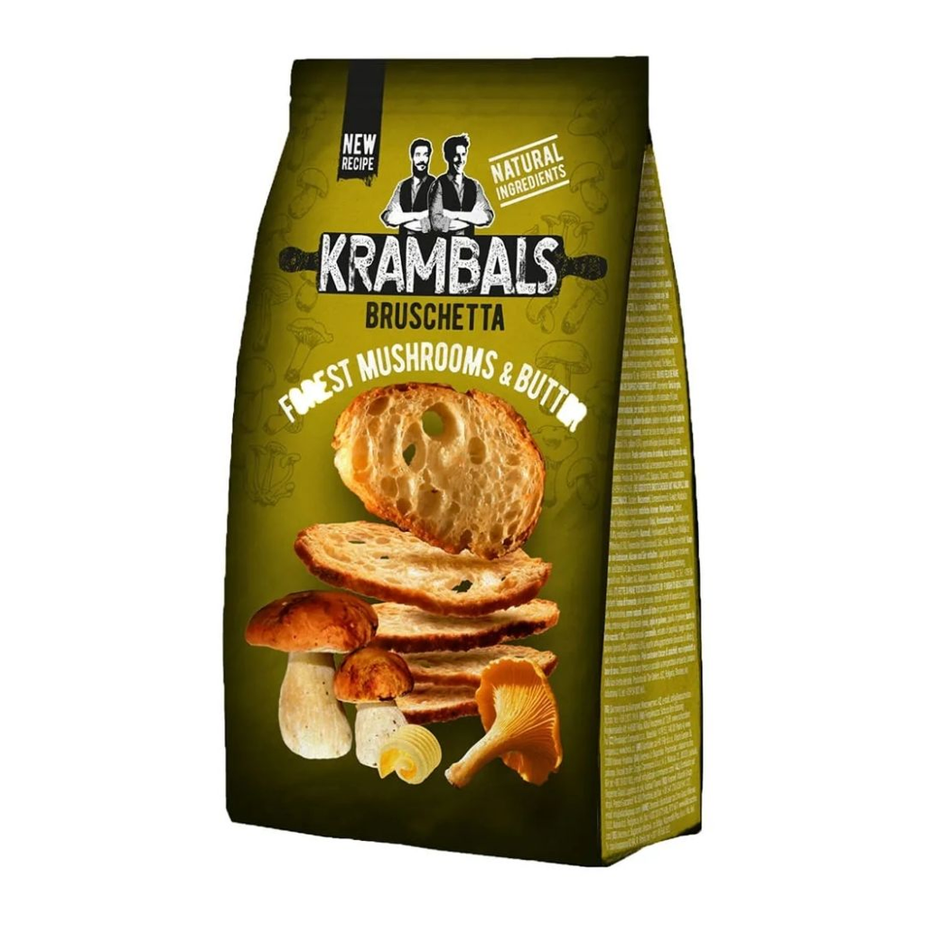 TOSTADAS KRAMBALS HONGOS Y MANTECA  70 GR