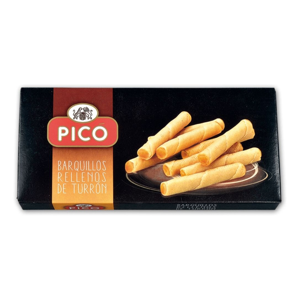 Barquillos pico rellenos de turron 75 gr
