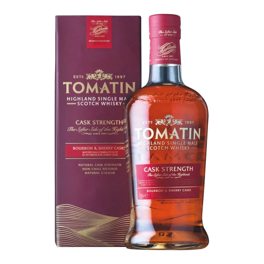 Whisky tomatin cask strength single malt 700 ml