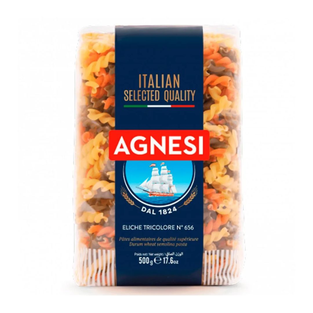 Agnesi eliche tricolori 500 gr