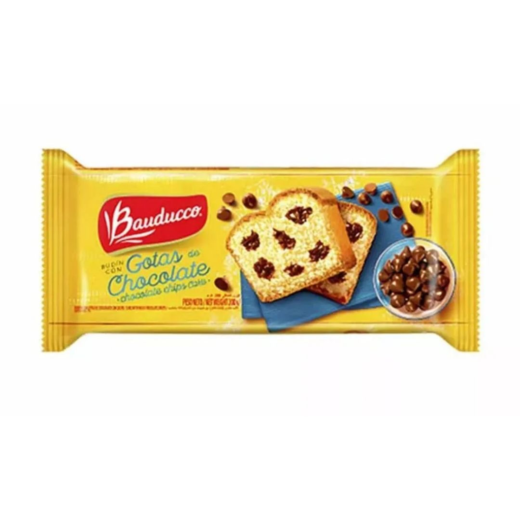 Budin bauducco con chispas de chocolate 200 gr
