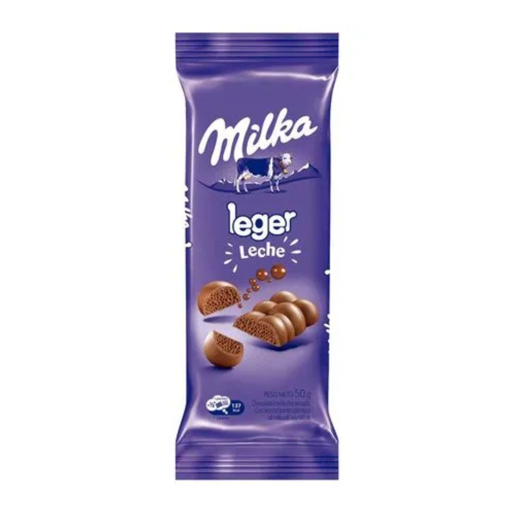 TABLETA MILKA LEGER LECHE 50 GR - Imagen principal