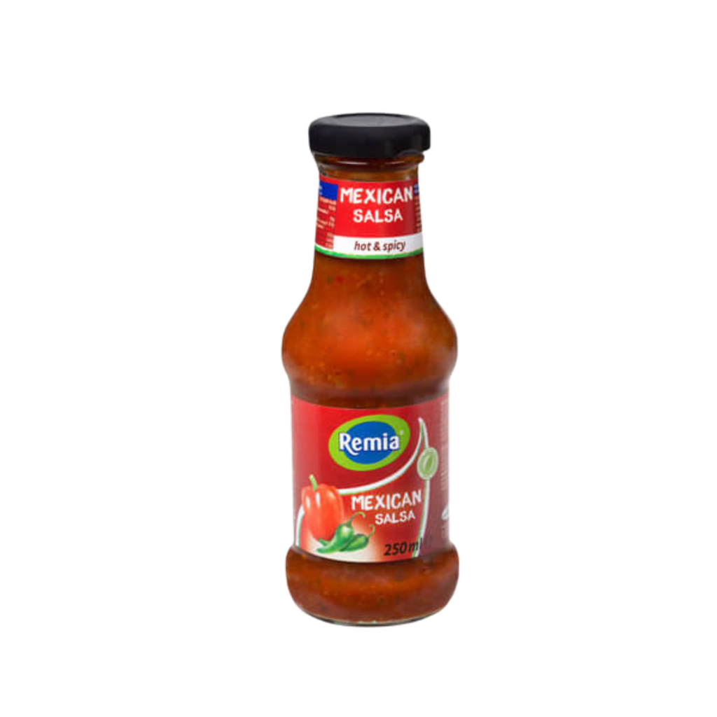 SALSA REMIA MEXICAN HOT & SPICY 250 ML