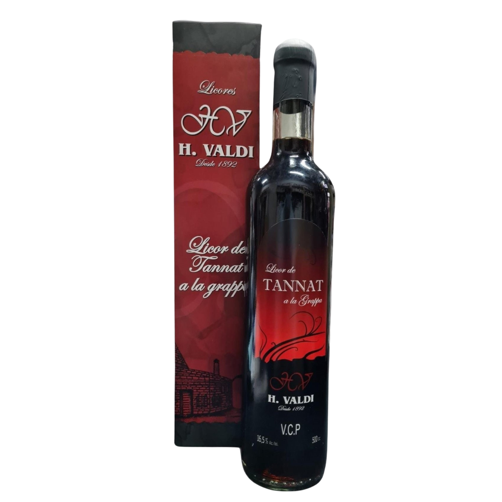 LICOR DE TANNAT A LA GRAPPA VALDI 500 ML
