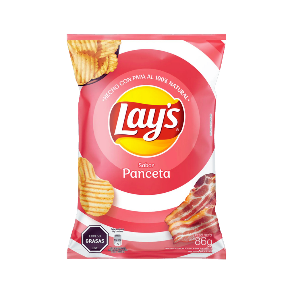 PAPAS LAYS PANCETA 86 GR