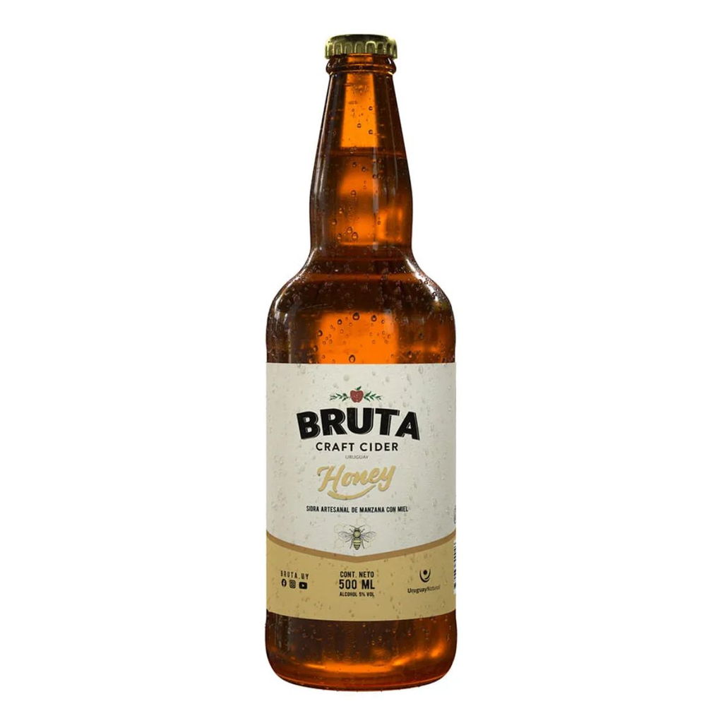 SIDRA BRUTA MANZANA Y MIEL 500 ML - Imagen principal
