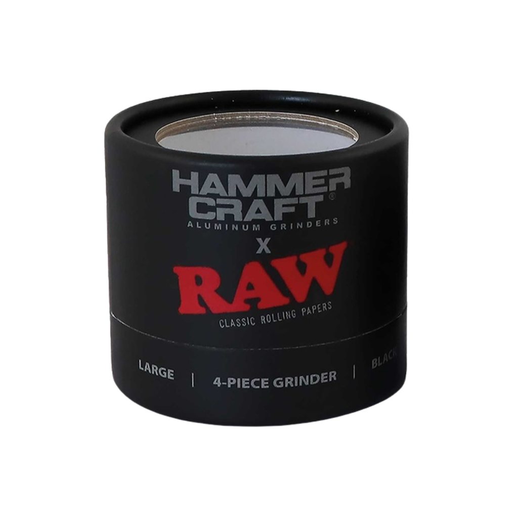DESMORRUGADOR RAW 4 PC X HAMM NEGRO - Imagen principal